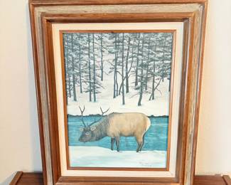 Artist Signed Original Oil on Canvas
