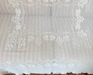 Lace Table Cloth or Throw