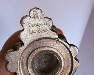 Pewter Salt & Pepper Shakers