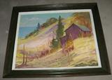#37 -- acrylic on board, painted by member artists of Northern Indiana Arts Association, Nov. 18, 1982, Finis by Myslive
