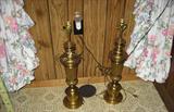 Brass lamps