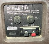 Marking & connection on back on McIntosh speaker