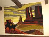 Large fabric wall art