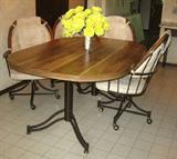 One of 4 table & chairs sets in this estate home