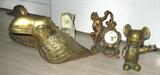 Brass items includes Mickey Mouse