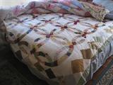 Wedding ring quilt
