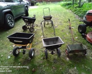 Seed and Ice Spreader