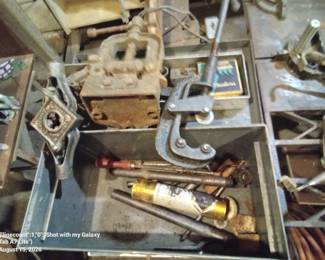 Toolbox with Pipe Cutter