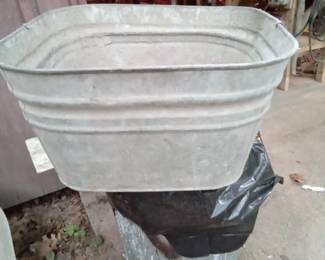 metal Wash Tub