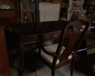 Desk and chair