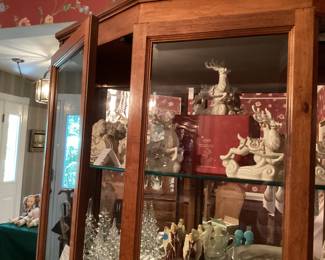 Lenox Dash Away All, Santa and all of the reindeer. Dasher in the box.