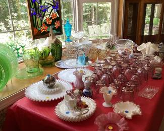 Large Fenton collection