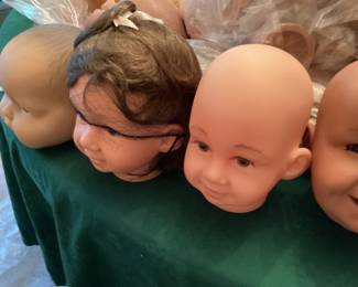 100’s of doll making supplies