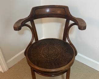Antique Bentwood side chair 