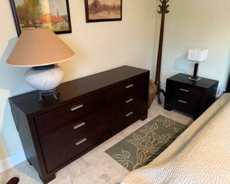dark cappuccino six-drawer dresser