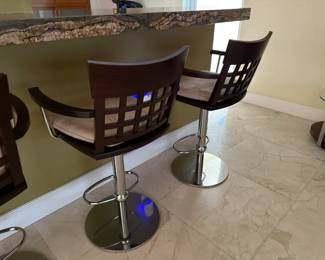 Wood Bar Stools