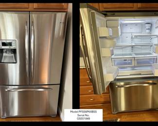 GE Stainless French Door Refrigerator 