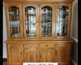 Oak Unlimited Furniture Co. China Cabinet