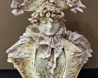 RStK- Turn-Teplitz Porcelain Bust / Edmuard Stellmacher 1899-1905