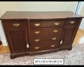 Suters - Chippendale or Georgian style master chest Armoire