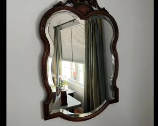 Drexel Heritage Chippendale style- mahogany wall mirror