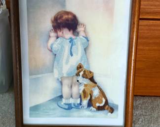 framed needlework