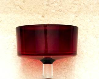 vintage Luminarc Arcorco champaigne sherbets. Made in France