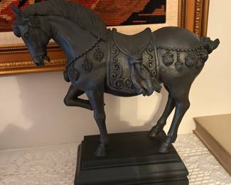 Decorative horse figurines