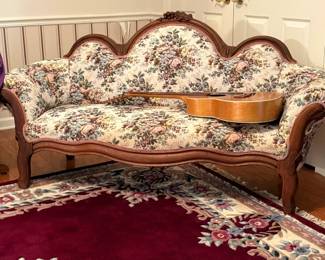 Victorian settee