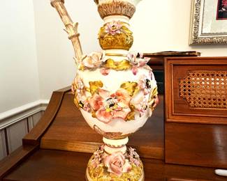 vintage Capodemonti ewer