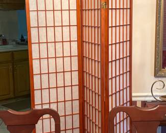 Rice paper screens