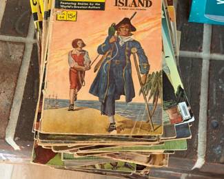 Vintage comic books
