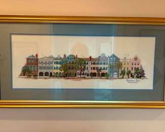 Petit Point Charleston Row Houses