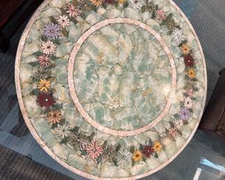Mosaic lazy susan