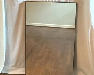 Williams Sonoma Gold Rectangle Mirror