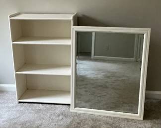 Four Shelf Bookcase Mirror