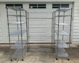 Metal Grate Shelving