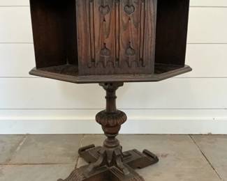 Octagonal Revolving Accent Table