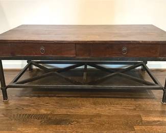 Rustic Industrial Coffee Table