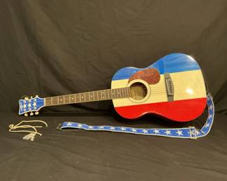 01 Autographed Buck Owens Guitar