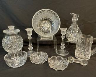 Dining Table Serving Crystal