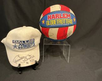 Signed Hat Basketball