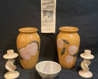 Billie Meanders Jugs Candle Holders