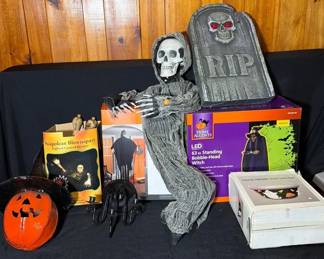 Halloween Decor Animated Witch, Skeleton, And More. Home Accents Dolomite