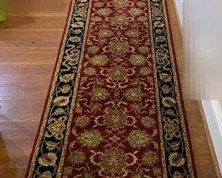 Burgundy Black ,tan Vet Color Area Rug