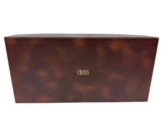 Cross Executive Desk Set With Pen & Pencil Green Onyx Base New Old Stock In Original Box