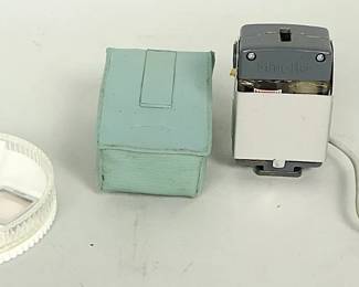 Collection Of Four Vintage Minolta-16 Subminiature Cameras With Cases & Accessories