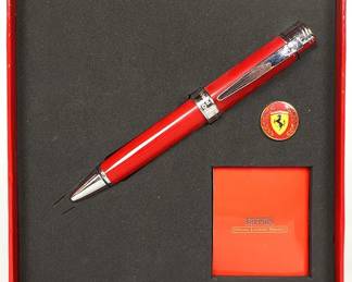 Official Ferrari 2002 Formula 1 World Champion Commemorative Pen Set New In Presentation Box