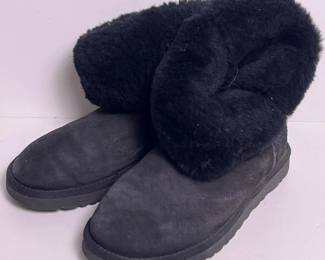 310 uggaustraliablackshearlingboots
