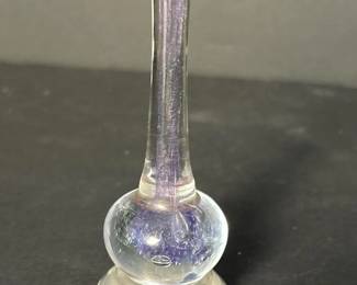 109 handblownartglassringholderwithpu